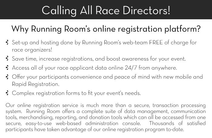 Calling All Race Directors!
